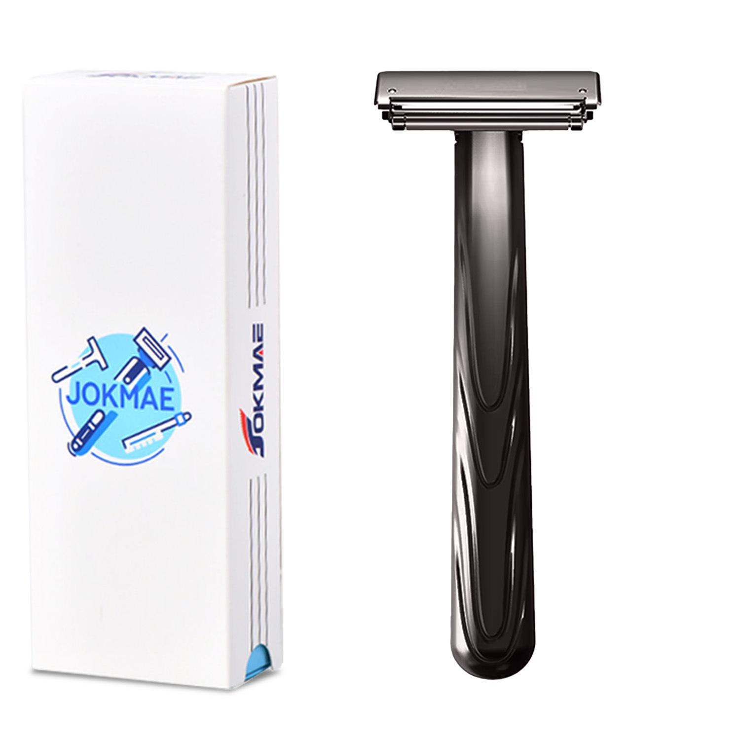 Cross-border Double Layer Razor Holder with Roller Blade Head