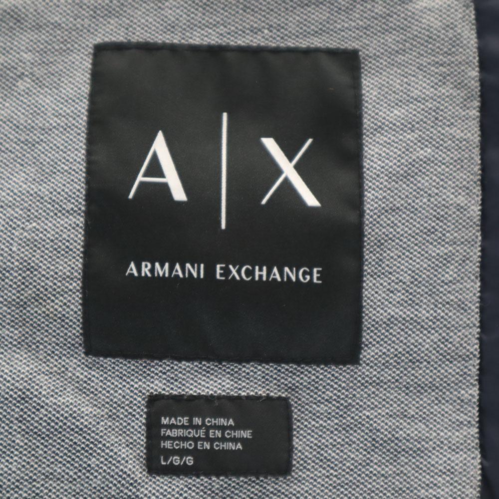 Armani Exchange Hooded Coat L Navy Men's Used