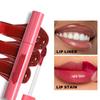 6 Farben Peel-Off-Maske Lipgloss Langanhaltende Lippentönung Peel-Off-Lippenfleck Lipliner