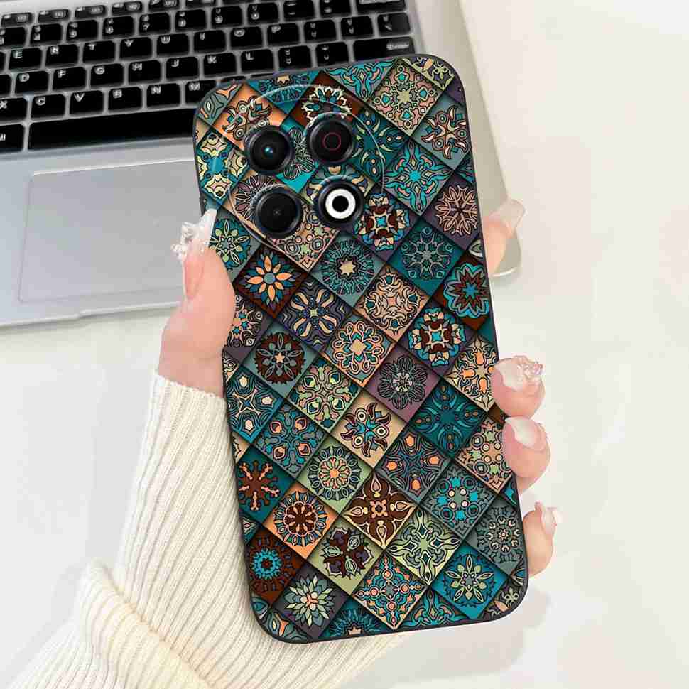For Tecno Spark 30 Pro 4G 6.78" Case Cartoon Bunny Fashion Girl Soft Silicone Cover For Tecno Spark 30Pro KL7 Protective Cases