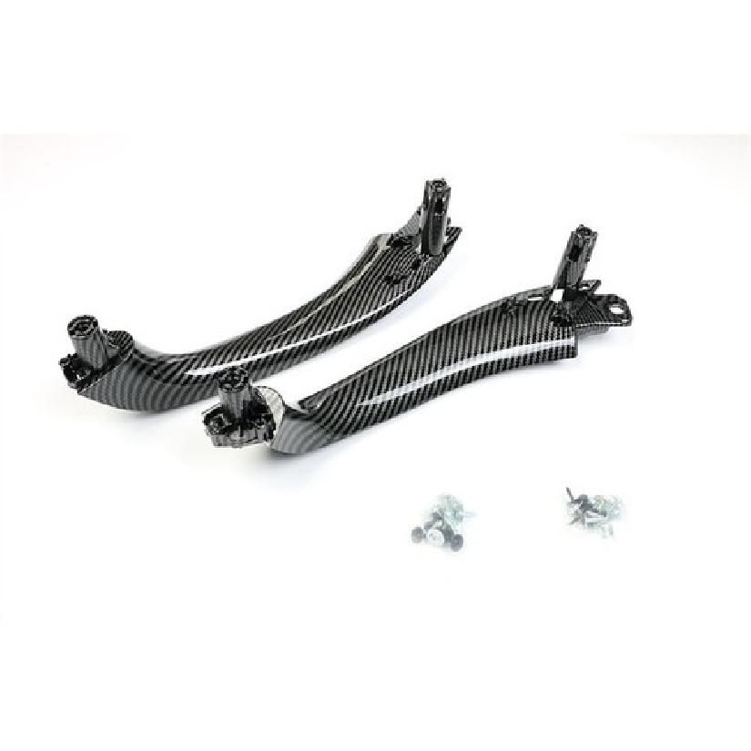 4x ABS Carbon Fiber Car Interior Door Handle Ide Part For BMW X3 G01 X4 G02