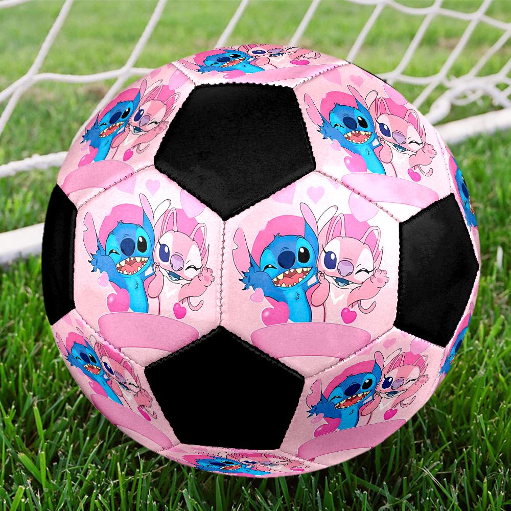 Stitch Theme Size 5 Soccer Ball, Suitable for Both Indoor and Outdoor Matches, a Gift Suitable for Everyone.