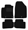 Black Velour Floor Mats For: Hyundai Ioniq Electric Crossover (2016-)