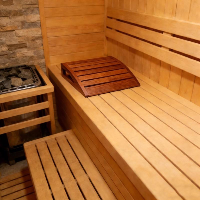 Holzsauna Kopfstütze Entspannungskissen Ergonomisches Nackenstützkissen Bequemes Dampfbad Zubehör Zum Entspannen