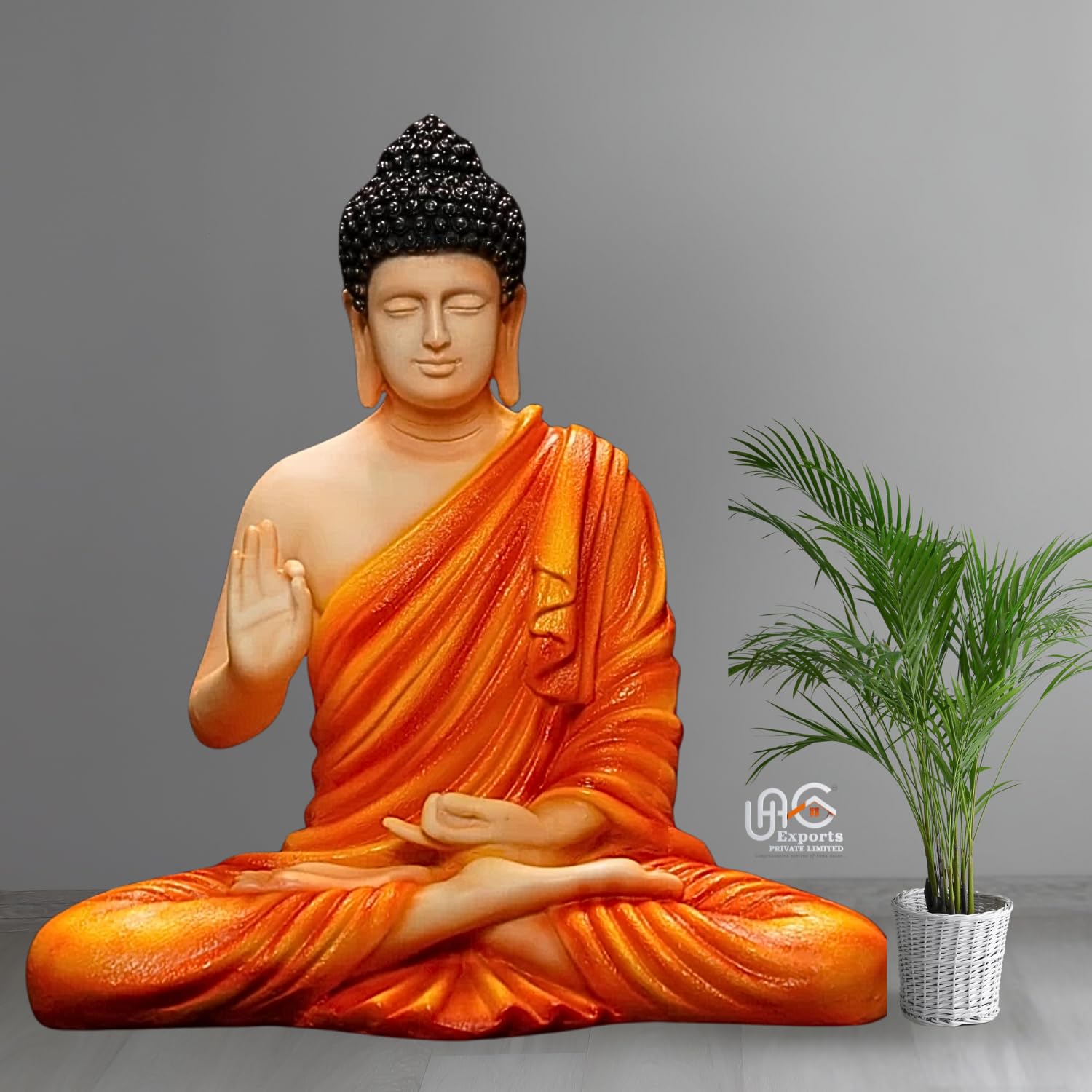 Resin Meditating Sitting Buddha, Lord Gautam