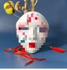 Maschera di Maschera Intera Dipinta a Mano in Stile Cinese per Donne - Accessorio per Festa Hanfu