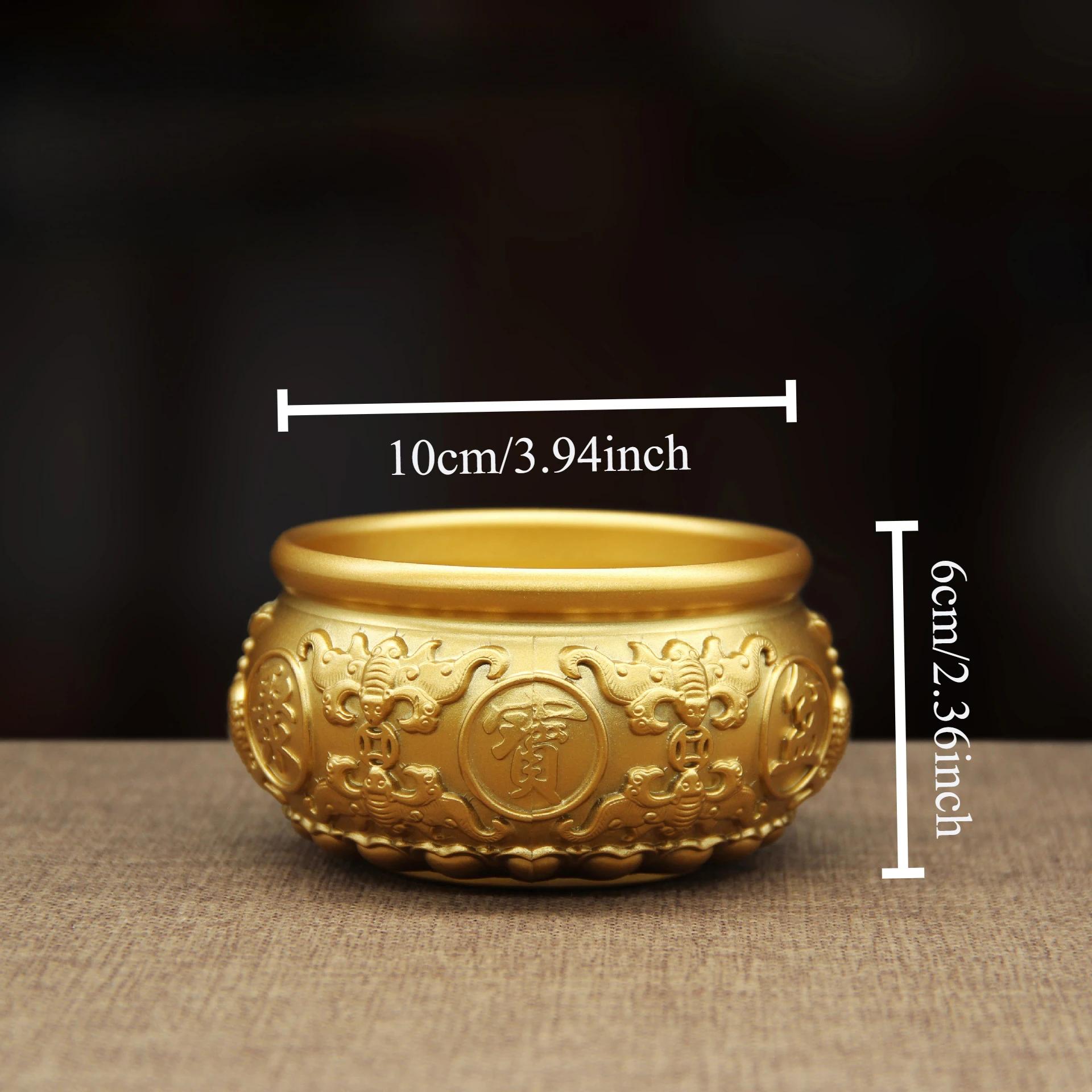 Pure Brass Cornucopia Ornaments Home Crafts Office Decorations Wealth-generating Creative Housewarming and Opening Gifts