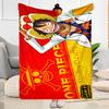 Wanted: Monkey D. Luffy Blanket Ultra-Soft Suitable for Office Chair Livingroom Picnics All-Season Use Stylish Decor