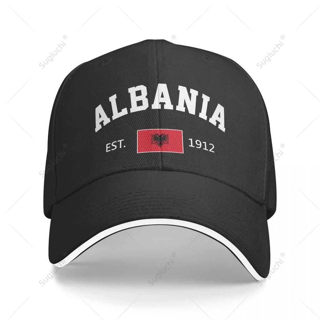 Baseball Cap Albania EST Independence Day Unisex Women Unisex Hip Hop Sandwich Caps Snapback Golf Hat Fishing