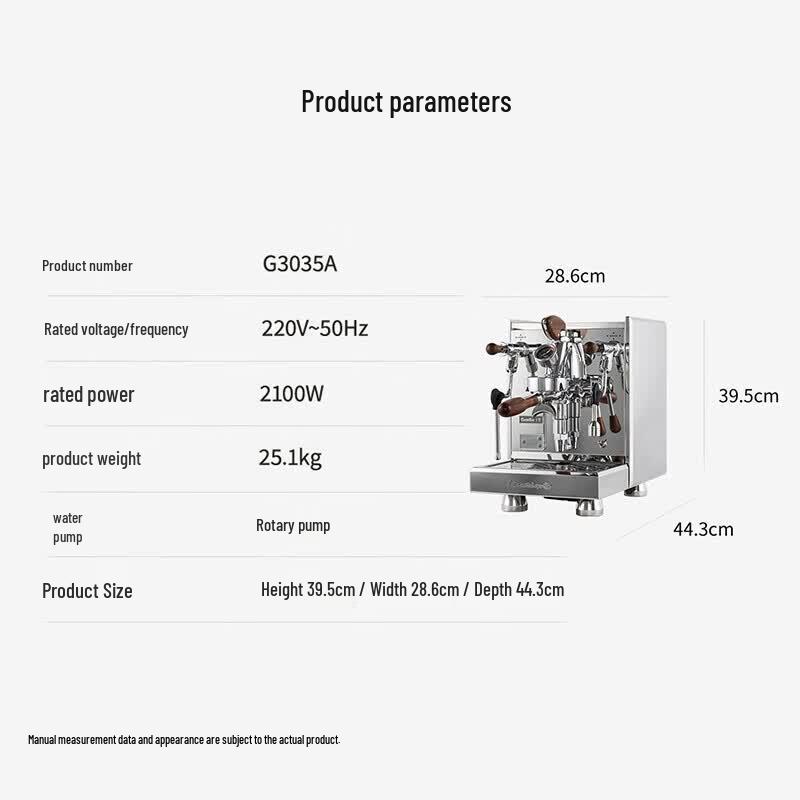 GEMILAI G3035A Semi-Automatic Espresso Machine