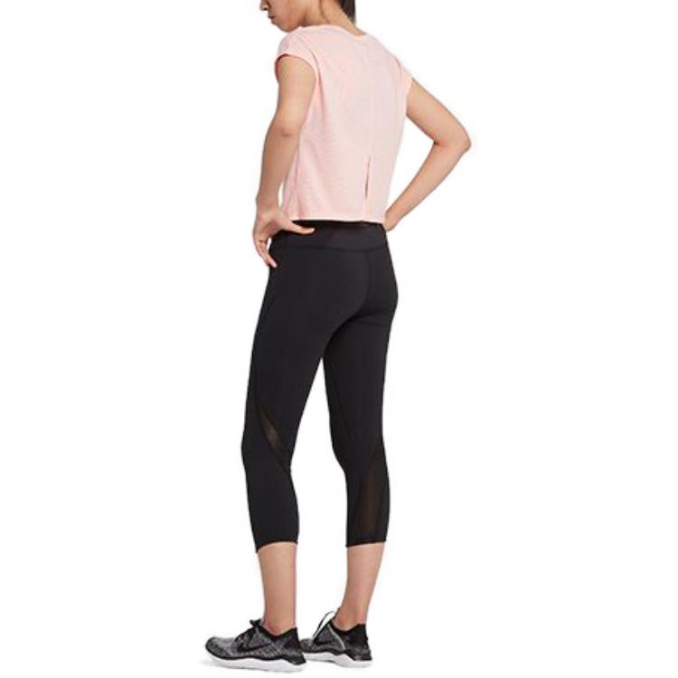 Nike Logo Print Fitness Leggings Women Leggings Black 890324-010