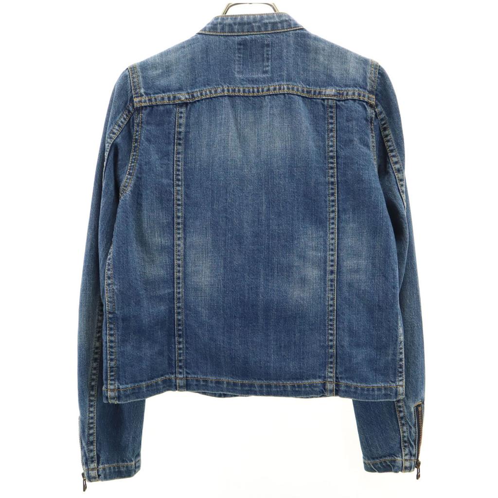 LANVIN en Bleu Denim Jacket 38 Wash blue jeans Women Used