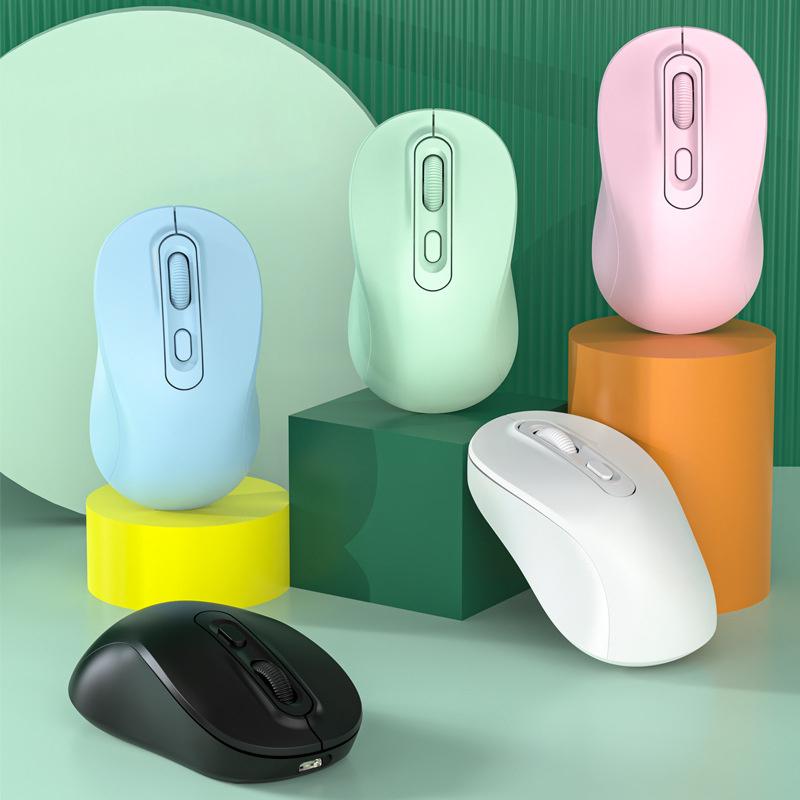 Wireless Gaming 2.4Ghz Bluetooth Mouse Dual Mode Rechargeable Type-C Mouse Silent Ergonomic Mice For Pc Laptop E-Sports Gamer