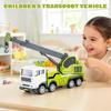 Model Simulation Transport Engineering Vehicle Telescopic Arm Boy's Educational Toy Car
