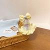 Birthday Hat Three-Dimensional Star Decoration Plaid Mesh Lace Princess Style Headwear Party Hair Accessory Photo Prop