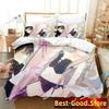 Anime Unbreakable Machine-Doll Printed Bed Set Duvet Cover Pillowcase Bedding Set Bed Linen Sheet Quilt Full Queen King Size