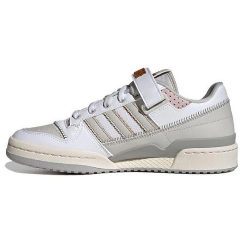 adidas Forum Low White Grey Embroidered - IE0477
