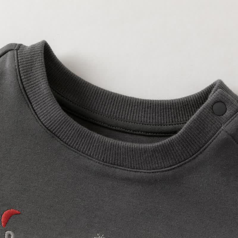 DAVE&BELLA Kids' Knitted Pullover Sweatshirt