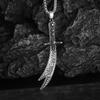 Collana con Spada Zulfiqar dell'Imam Ali Islamico per Uomini e Donne Collana Corano Gioielli Islamici Musulmani Sciiti