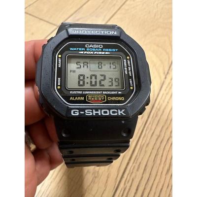 Used CASIO G-SHOCK FOX FIRE Men's Watch