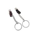 Folding Pocket  Keychain Knife Small Wood Handle Stainless Steel Mini Portable Pocket Key Ring EDC Carry Utility Knives