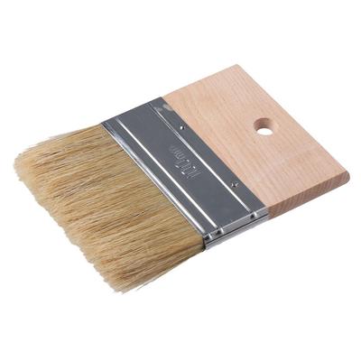 4 Inch Paint Brush Gold Sand Natural Bristle Brush Wall Texture Paint Boar Bristle Brush  Art Paint