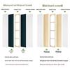 Antique Landscape Folding Screen: Living Room/Entryway Partition