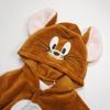 Tom and Jerry costume coveralls Fluffy fleece baby clothes for boys and girls