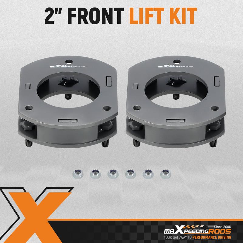 Front 2" 50mm Leveling Kits Strut Spacer For Jeep Grand Cherokee WK2 2016 2017