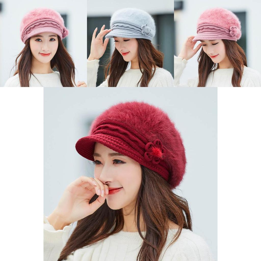 Cozy Fashion Women's Winter Warm Knitted Crochet Slouch Baggy Beanie Hats Cap