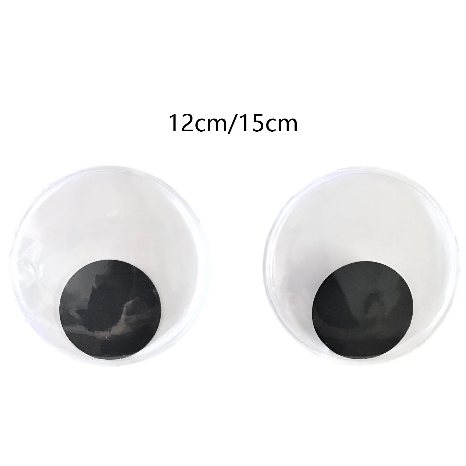 

Глаза-гогли большие самоклеящиеся для рукоделия, стула, анимации кукол Diameter 12cm