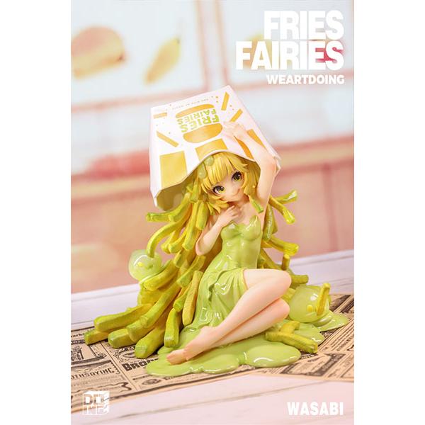 

French Fry Fairy Wasabi Figure WE ART DOING Free Shipping