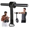 Fitness Unterarmstrecker Stahl Anti-Rutsch Handgelenkroller Unterarmkrafttrainer für Muskelaufbau Training Fitnessstudio