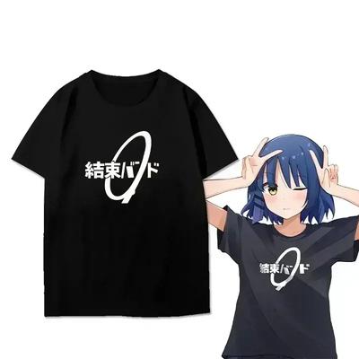 Vertaling van de anime 'BOCHI THE ROCK!'' dames T-shirtleuke manga zomer top met korte mouwen