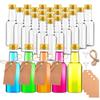 28pcs Mini Liquor Bottles Small Liquor Bottles for Party Favors. It with Any Liquid Like Alcohol, Whiskey, Moonshine, Tequila.