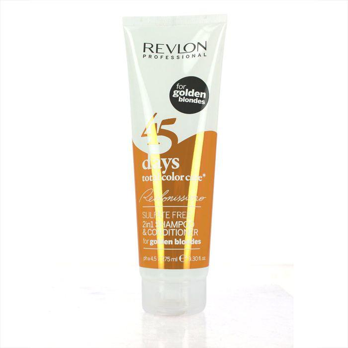 Revlon Revlonissimo 45 Tage Pflegeshampoo Golden Blondes 275ml