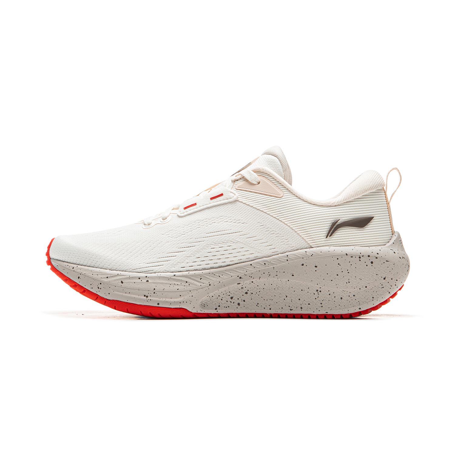 

New LiNing Wu Yi Lite 2.0 V2 Cushioned Anti Slip Wear Resistant Breathable Lightweight Low Top Running Shoes Women s Ivory ARSU070-5 37