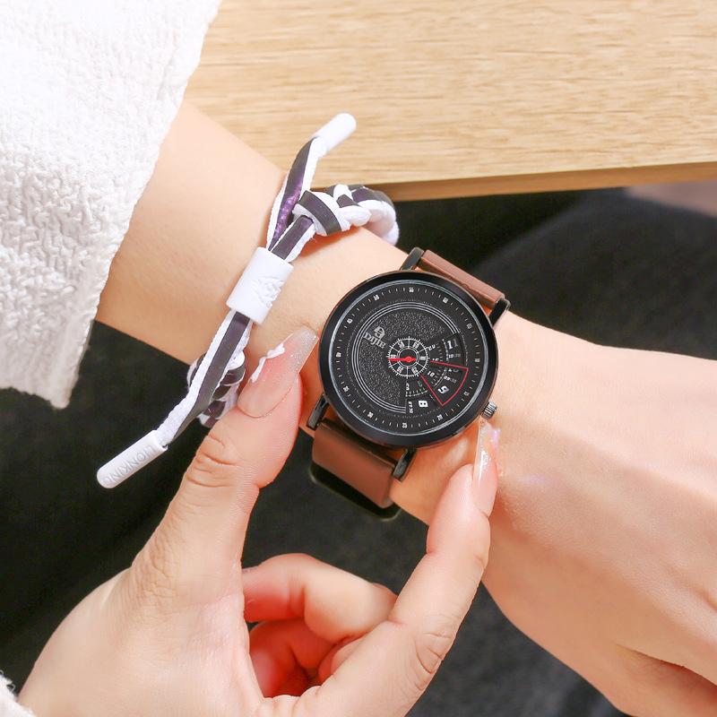 Sports Youth Junior High School Student Watches Boys And Girls Simple And Cool Personalized Fashion Watch Large Dial