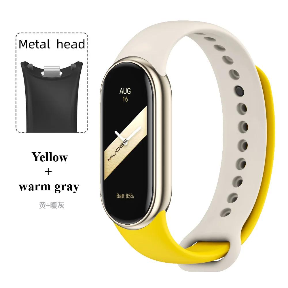 Sport Silicone Strap for Xiaomi Mi Band 9 NFC Replacement Bracelet Belt for Xiaomi Mi Band 8/9/10 Wriststrap Smart Watch Accessories