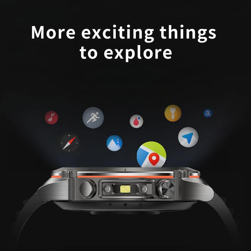 2025 Nové Ultra GPS Chytré hodinky 10ATM Vodotěsné Vestavěné Dvoupásmové GNSS Kompas Vojenské Sportovní Pánské SWIM Náramek Pro Xiaomi IOS