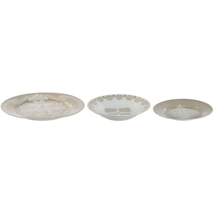 Vaisselle - HOME ESPRIT - Set de 18 pièces - Porcelaine - Multicolore - Compatible lave-vaisselle