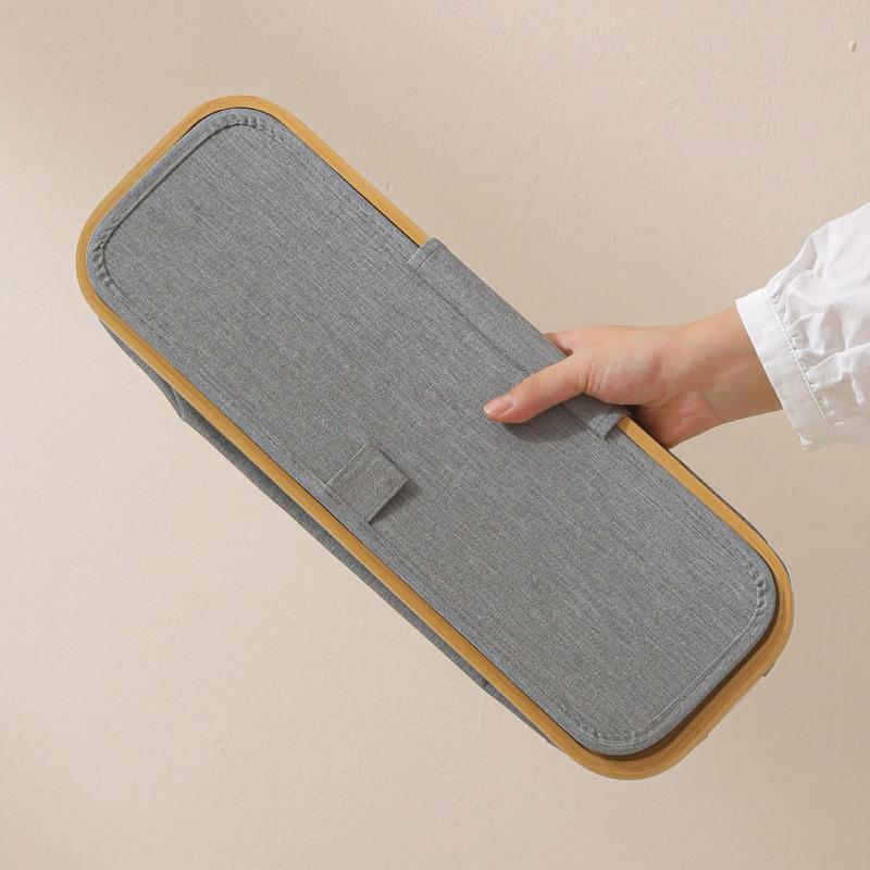 Toilet Paper Storage Basket with Transparent Window and Lid Paper Toys Laundry Storage Organizers for Bathroom Accessories