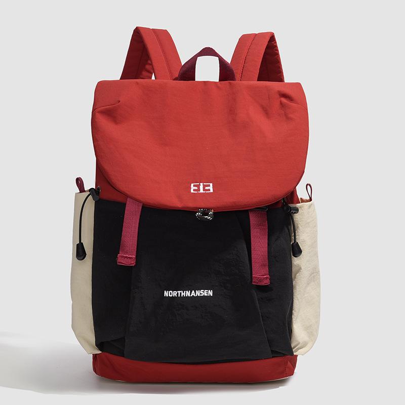 Schoolbag New Travel Backpack Women's Simple Leisure Large Capacity Mountain Outdoor Hiking Light Backpack Men
