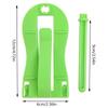 Bird Veggie Clip Holder Easy Install Chew Toy Parrot Cage Accessories Carrot Leafy Greens Feeder Durable Plastic Bird Supplies