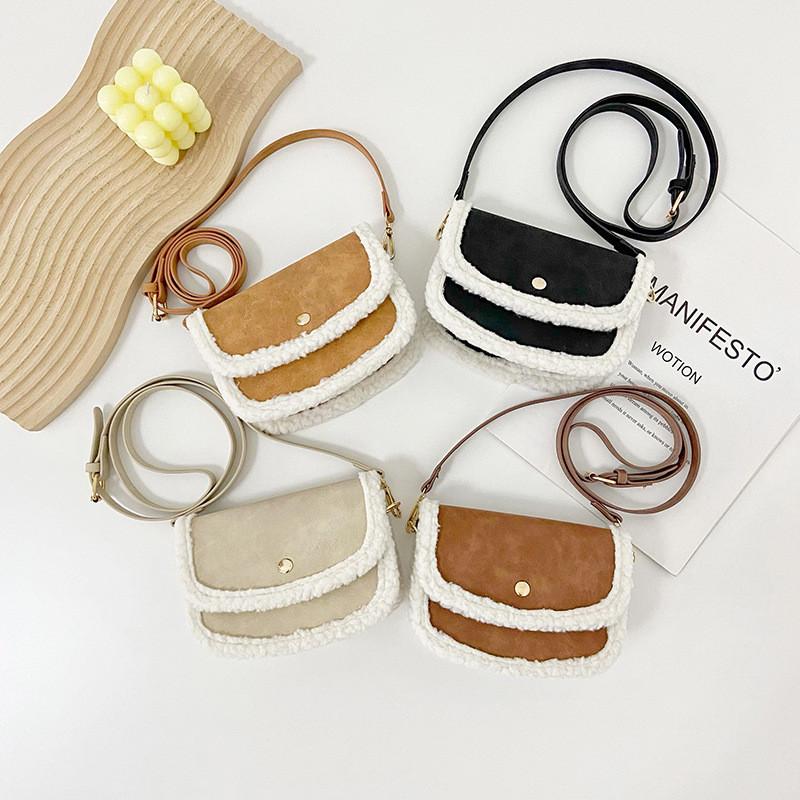 Pu Stylish Neutral Leather Crossbody Bag For Boys And Girls With Design Chic