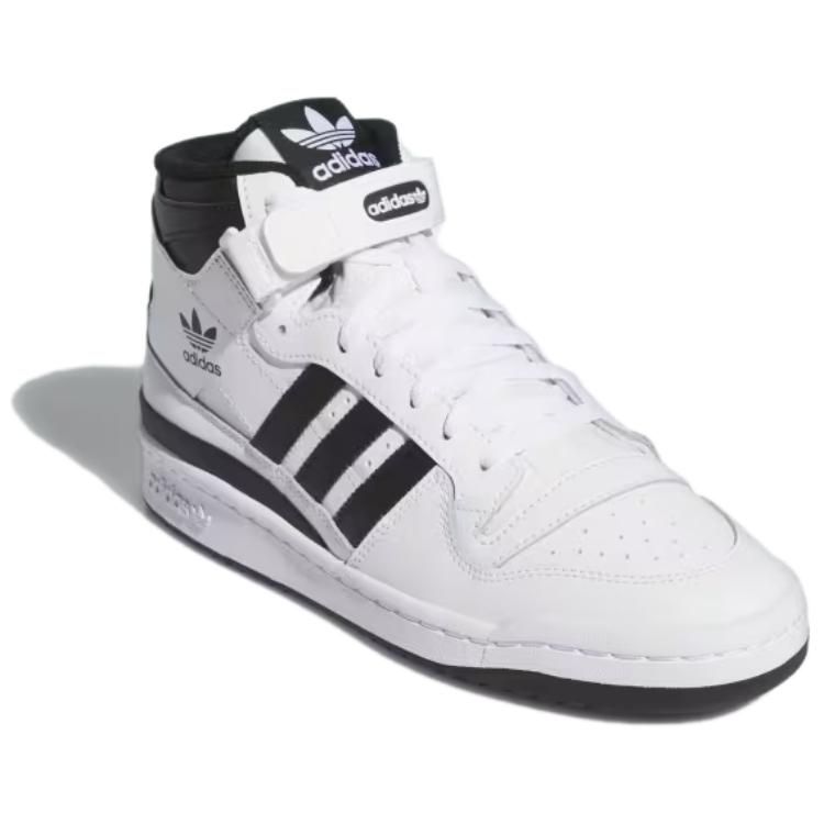 Adidas Originals Forum Comfortable High-Top Basketball Shoes Men Sneakers White Black IG3756