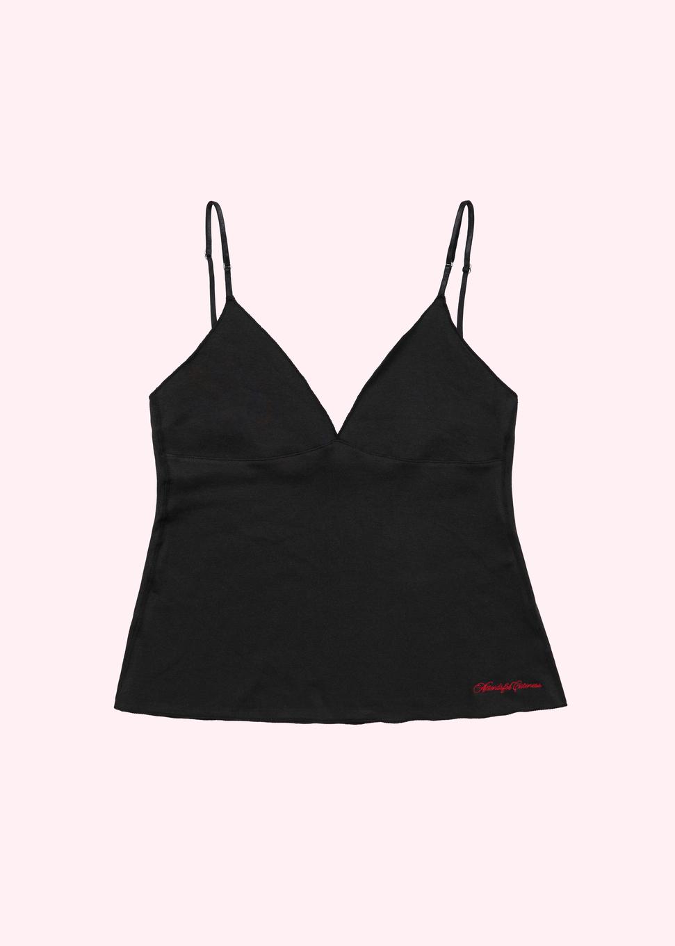 Attens Soft Slip Top (Black)