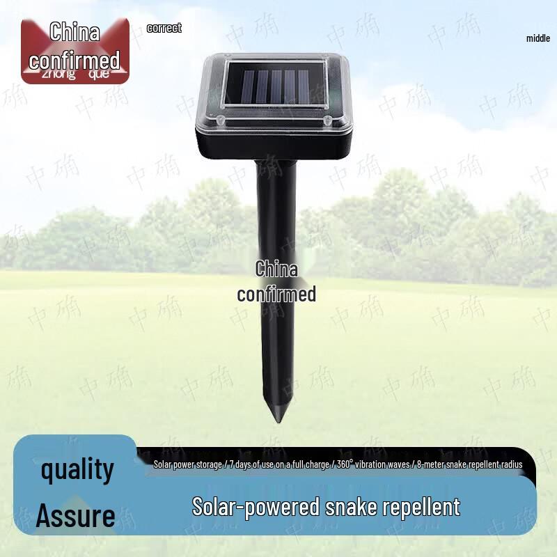 Solar Ultrasonic Snake and Mouse Repeller