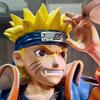 30cm Anime Naruto Teenager Naruto Uzumaki Model Combat Form Scene PVC Statue Toy Desktop Decorations Boy Doll Birthday Gifts