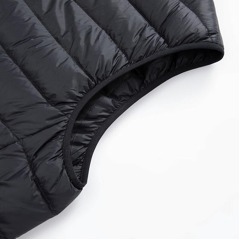 XueZhongFei Men's Short Stand-Collar Down Vest